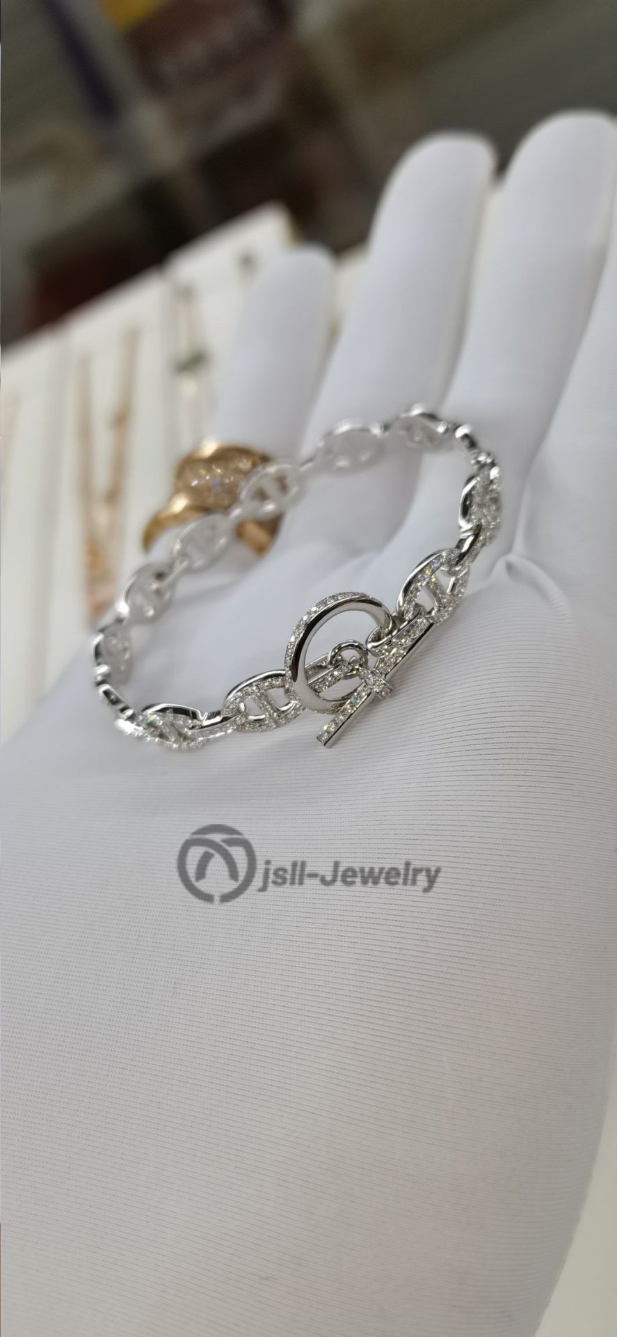 Jsll-Jewelry | Pig nose diamond bracelet