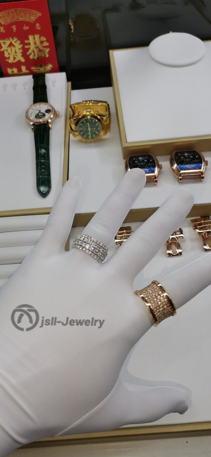 Jsll-Jewelry | Full star men's diamond ring