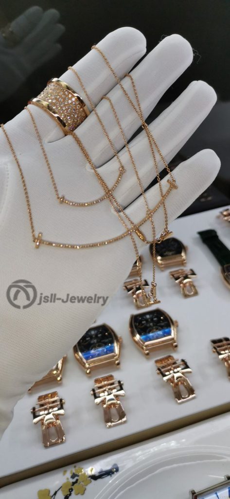 Jsll-Jewelry | 18-karat rose gold, smiley face necklace