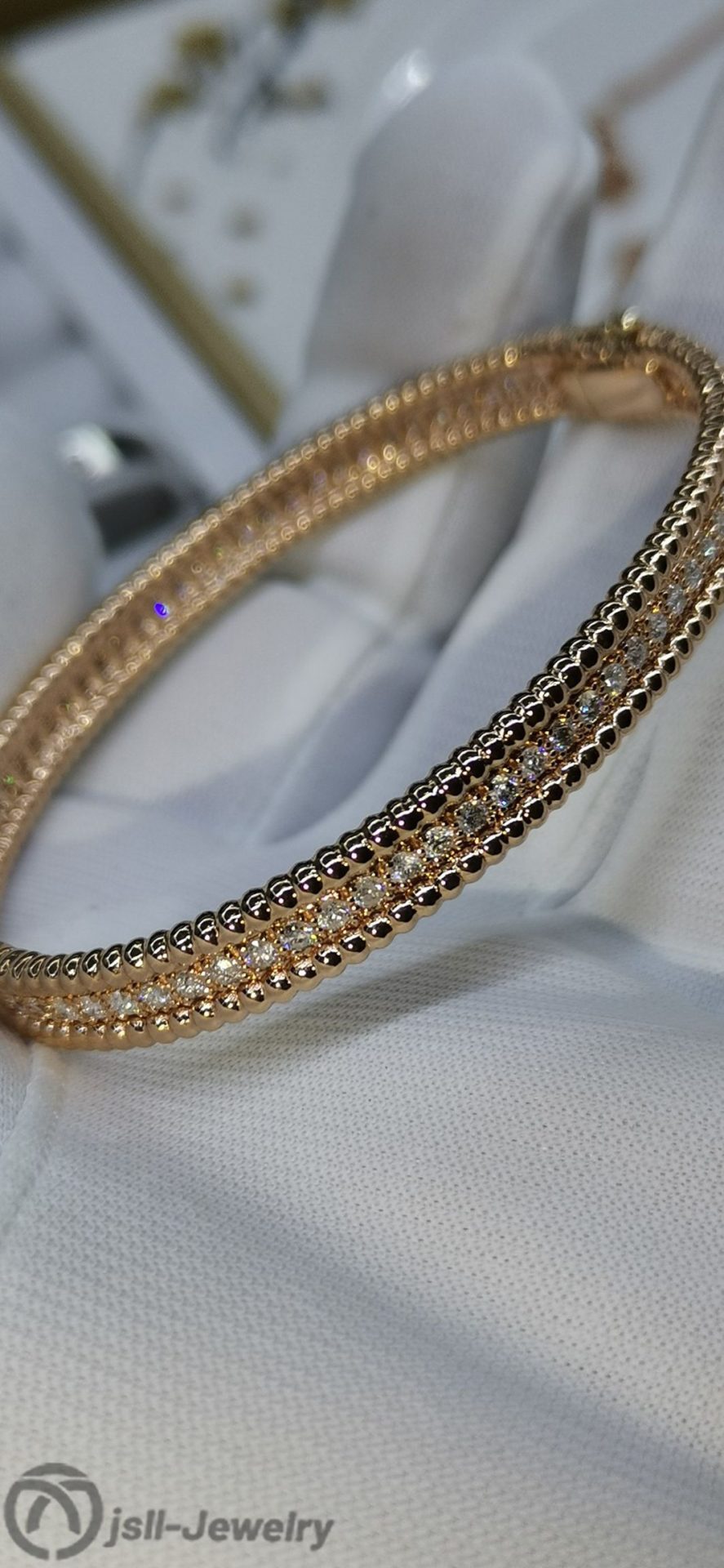 Jsll-Jewelry | 18K gold diamond bracelet Classic bracelet