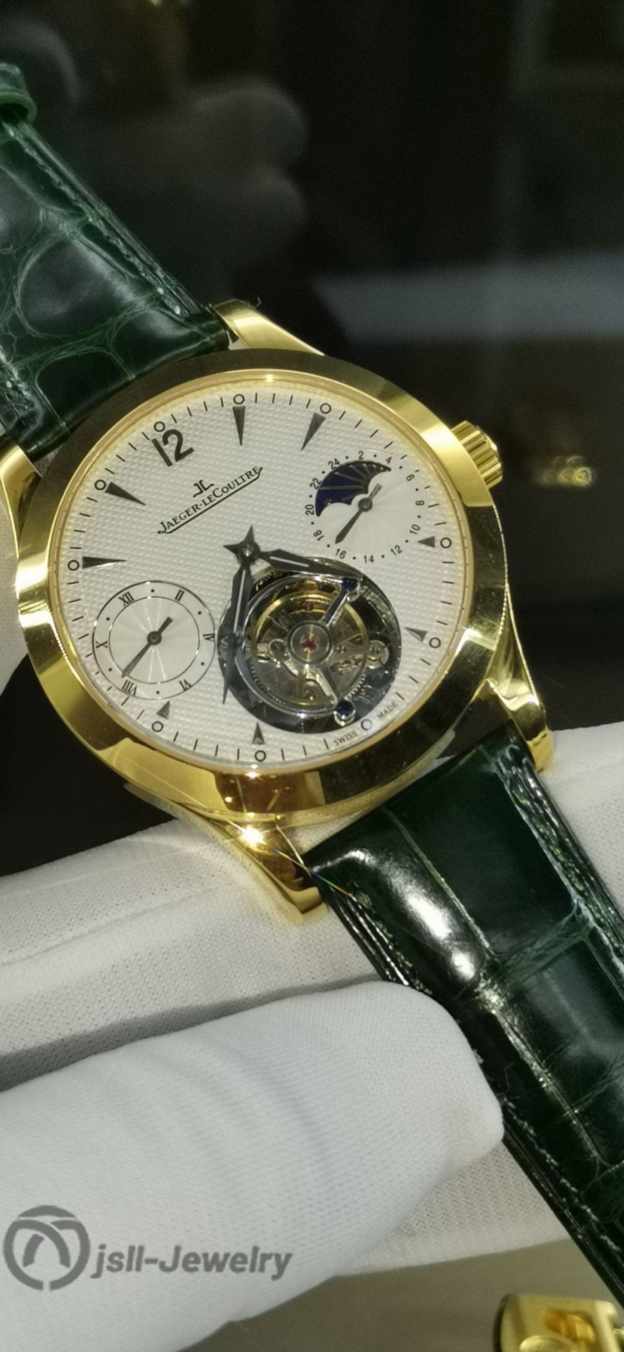 Jsll-Jewelry | Grand Master, Real Tourbillon Watch (Gold plated)