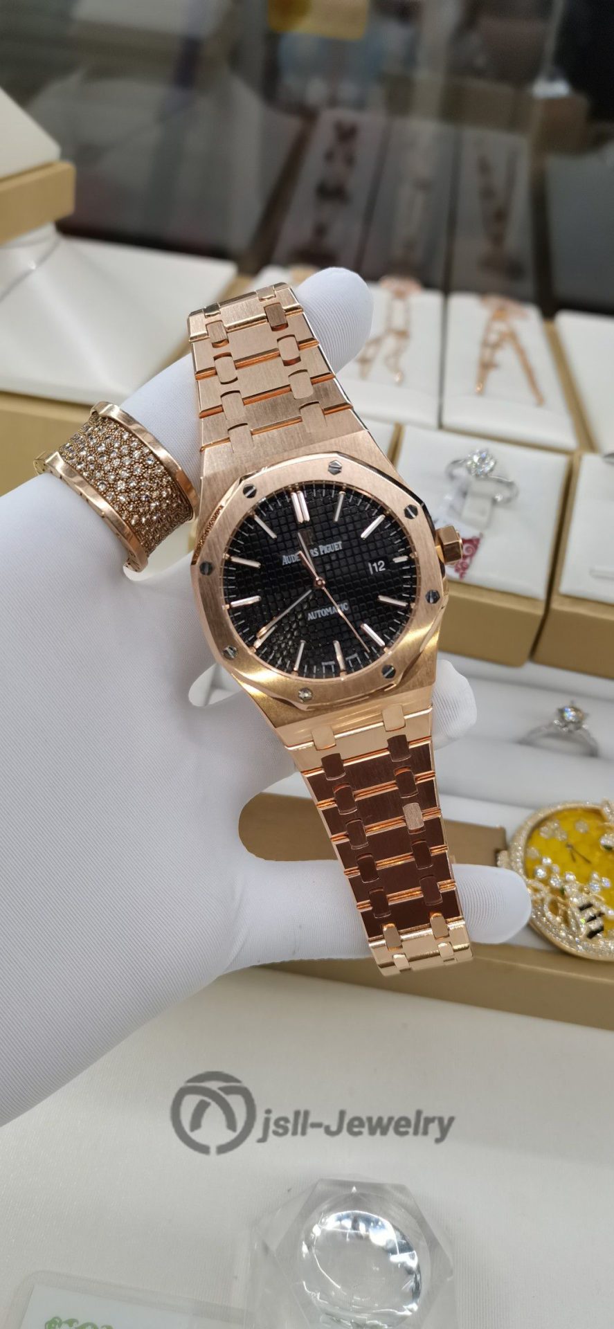 Jsll-Jewelry | 18K Rose Gold, Classic watch (Gold plated)