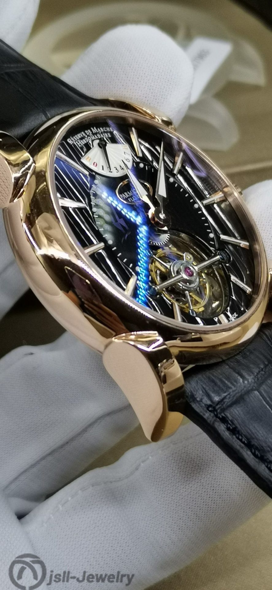 Jsll-Jewelry | Manual Tourbillon Watch (Gold plated)