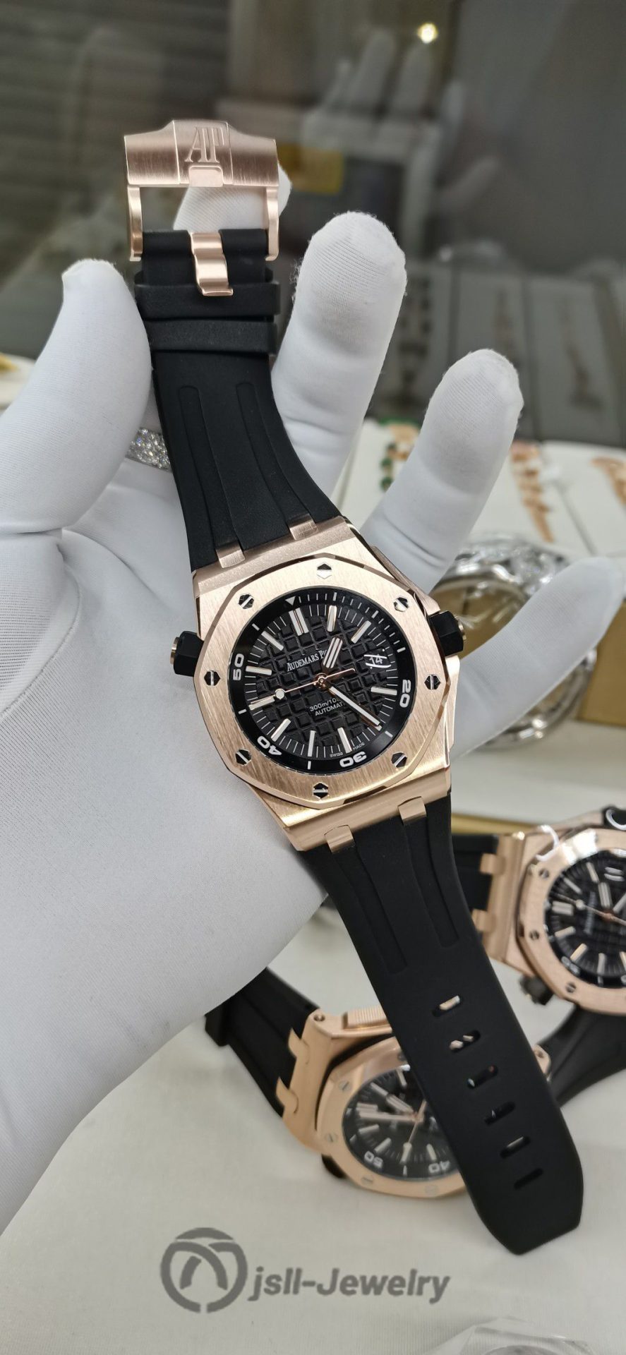 Jsll-Jewelry | Classic Rose Gold, Automatic Mechanical watch (Gold plated)