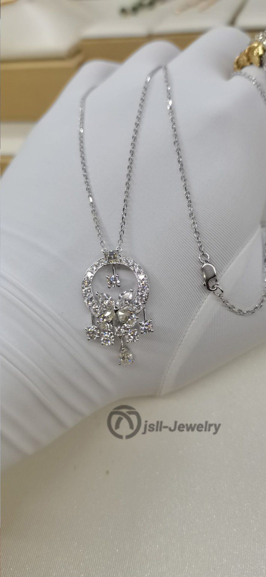 Jsll-Jewelry | 18K white gold with diamonds