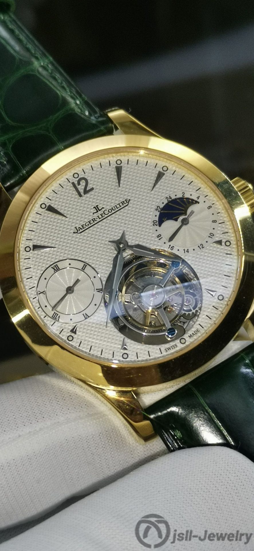 Jsll-Jewelry | Grand Master, Real Tourbillon Watch (Gold plated)