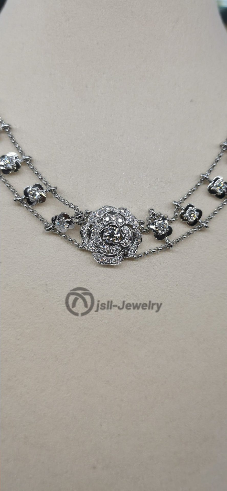 Jsll-Jewelry | 18K white gold with diamonds