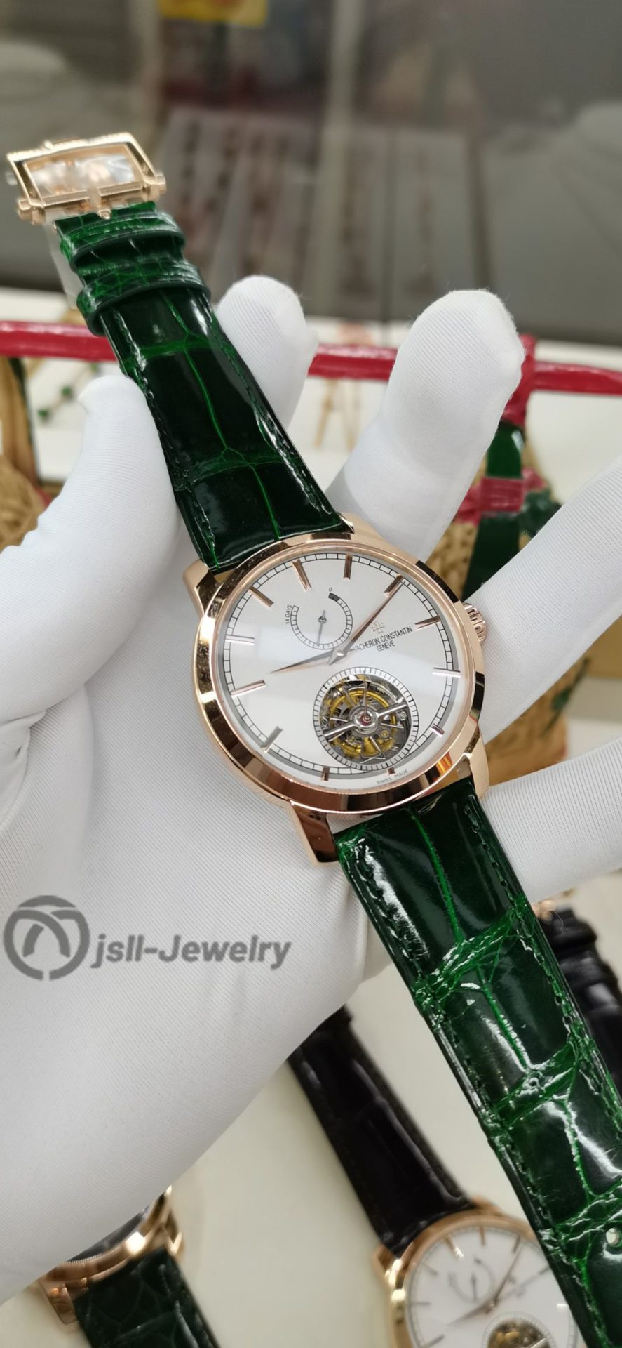 Jsll-Jewelry | Hand-made Tourbillon Watch (Gold plated)