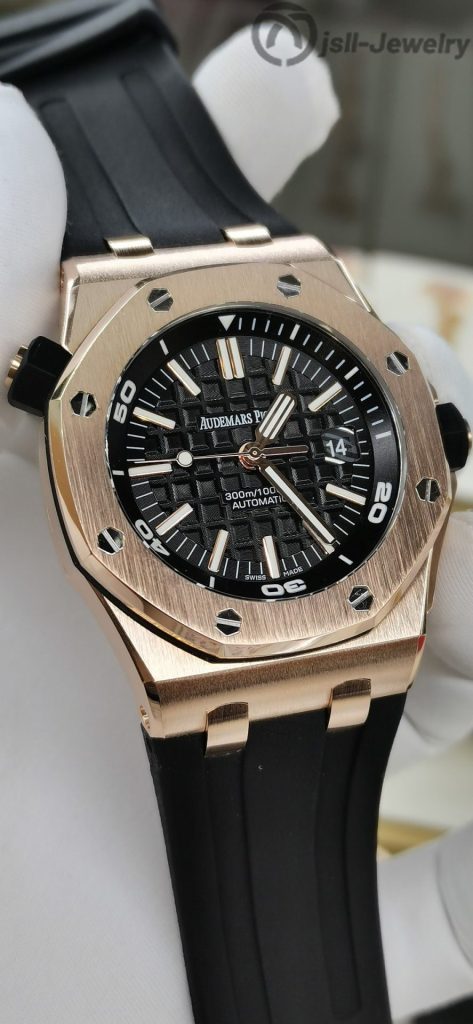 Jsll-Jewelry | Classic Rose Gold, Automatic Mechanical watch (Gold plated)