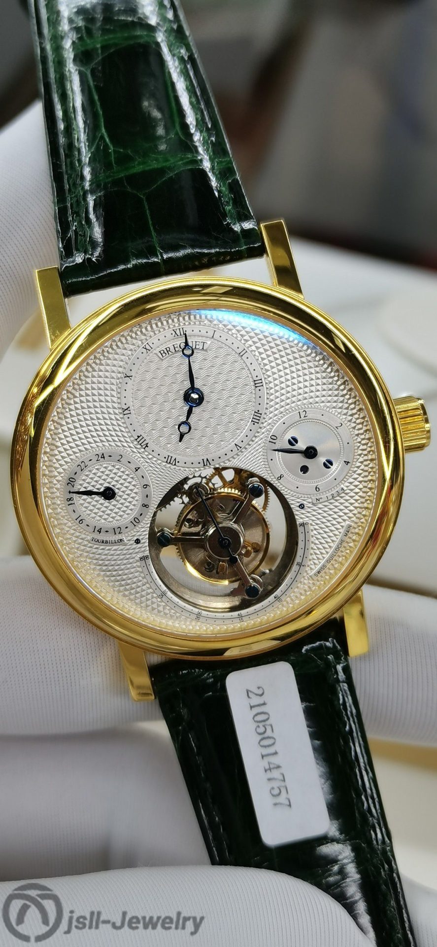 Jsll-Jewelry | Multi-function Manual Tourbillon Watch (Gold plated)