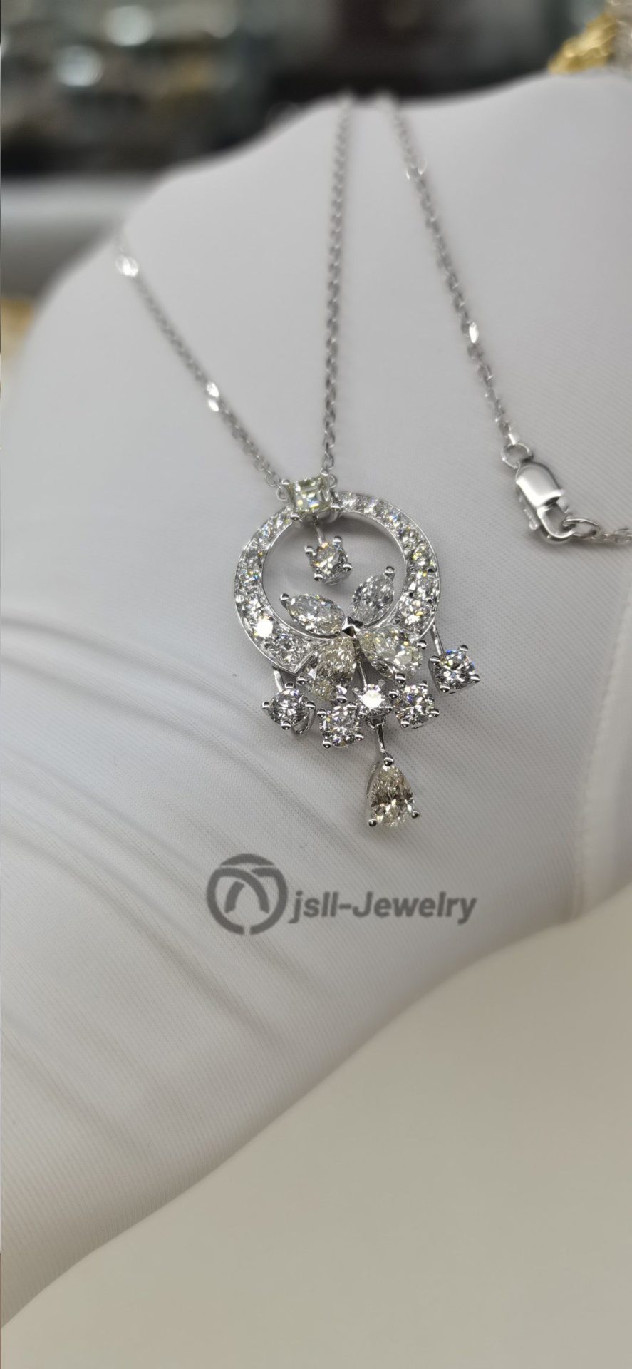 Jsll-Jewelry | 18K white gold with diamonds