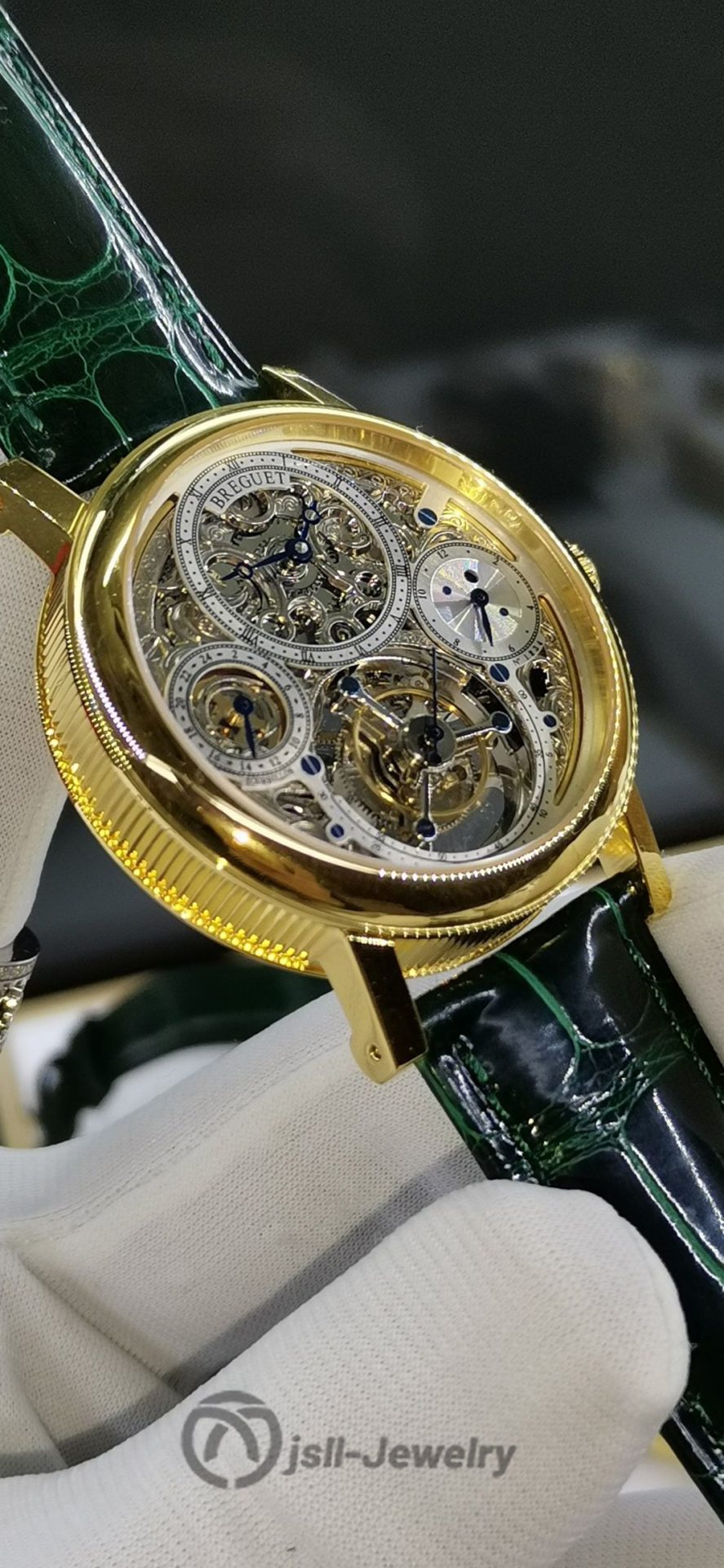 Jsll-Jewelry | Hollow tourbillon Watch (gold plated)