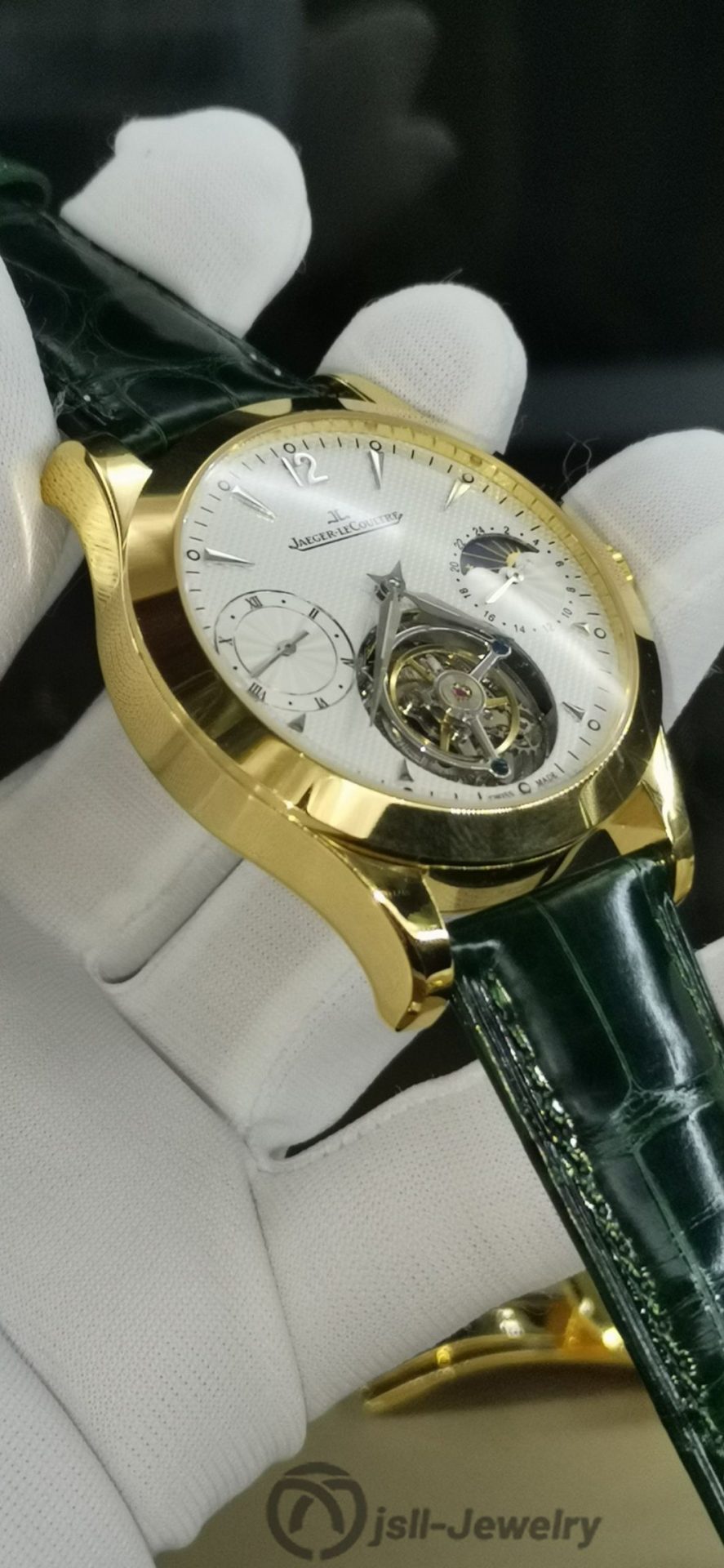 Jsll-Jewelry | Grand Master, Real Tourbillon Watch (Gold plated)