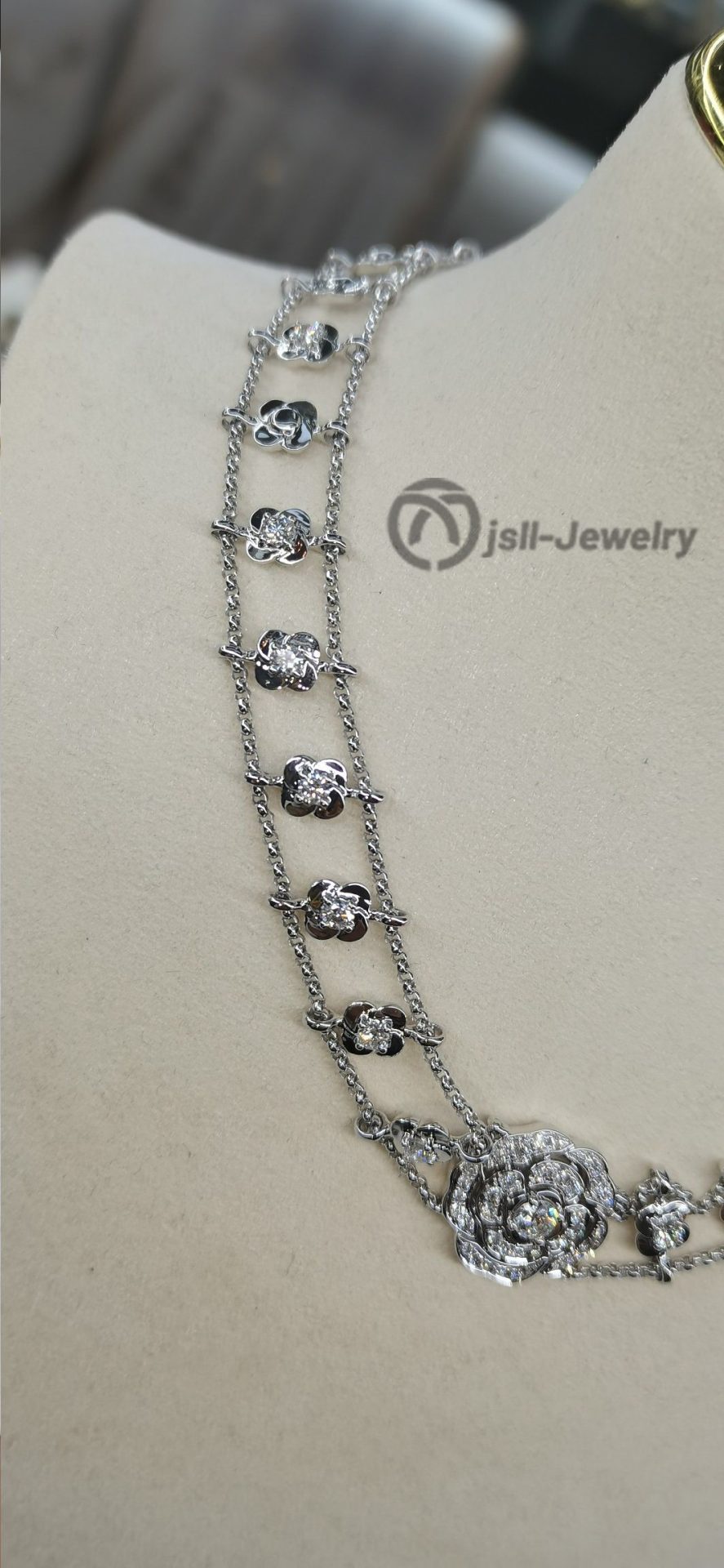 Jsll-Jewelry | 18K white gold with diamonds