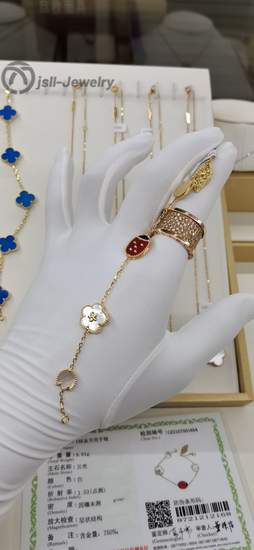 Jsll-Jewelry | 18K gold, Beetle bracelet