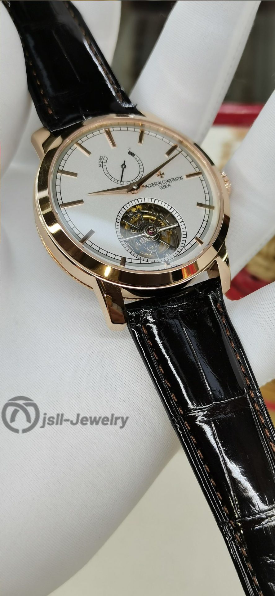 Jsll-Jewelry | Hand-made Tourbillon Watch (Gold plated)