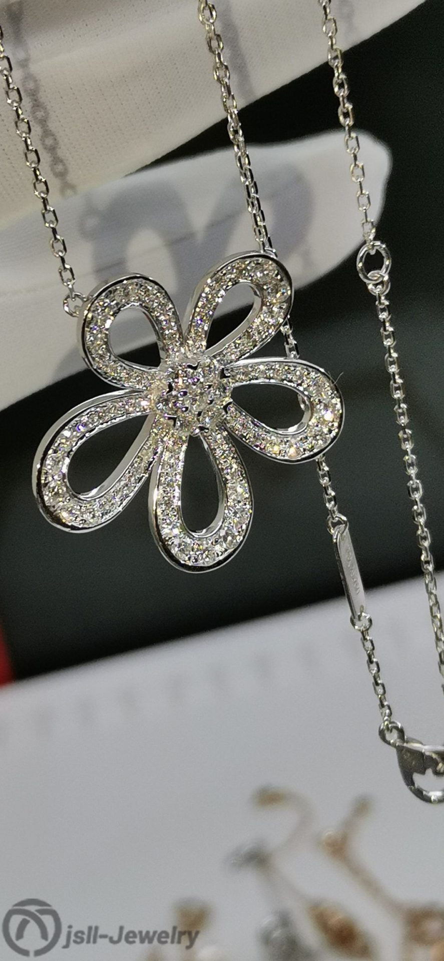 Jsll-Jewelry | 18K diamond pendant