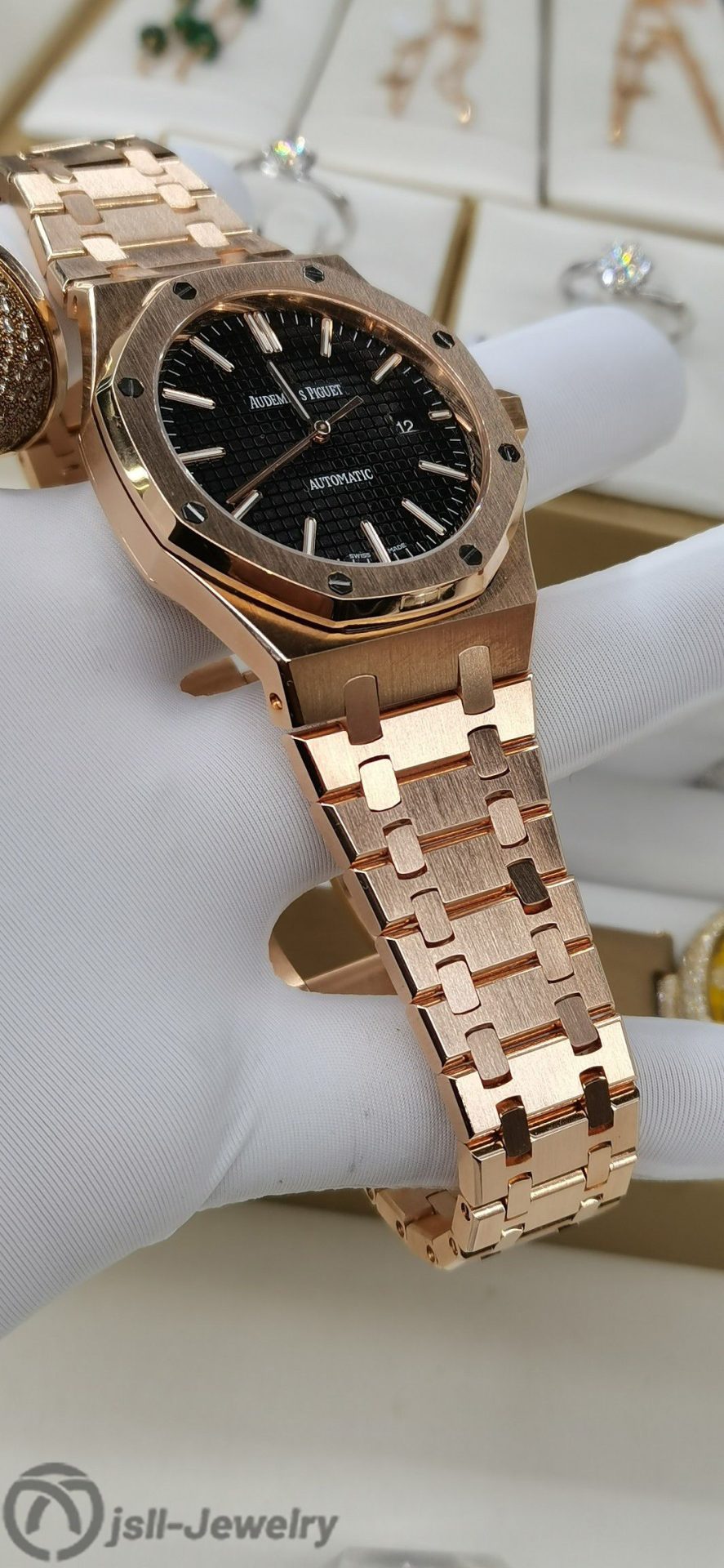 Jsll-Jewelry | 18K Rose Gold, Classic watch (Gold plated)