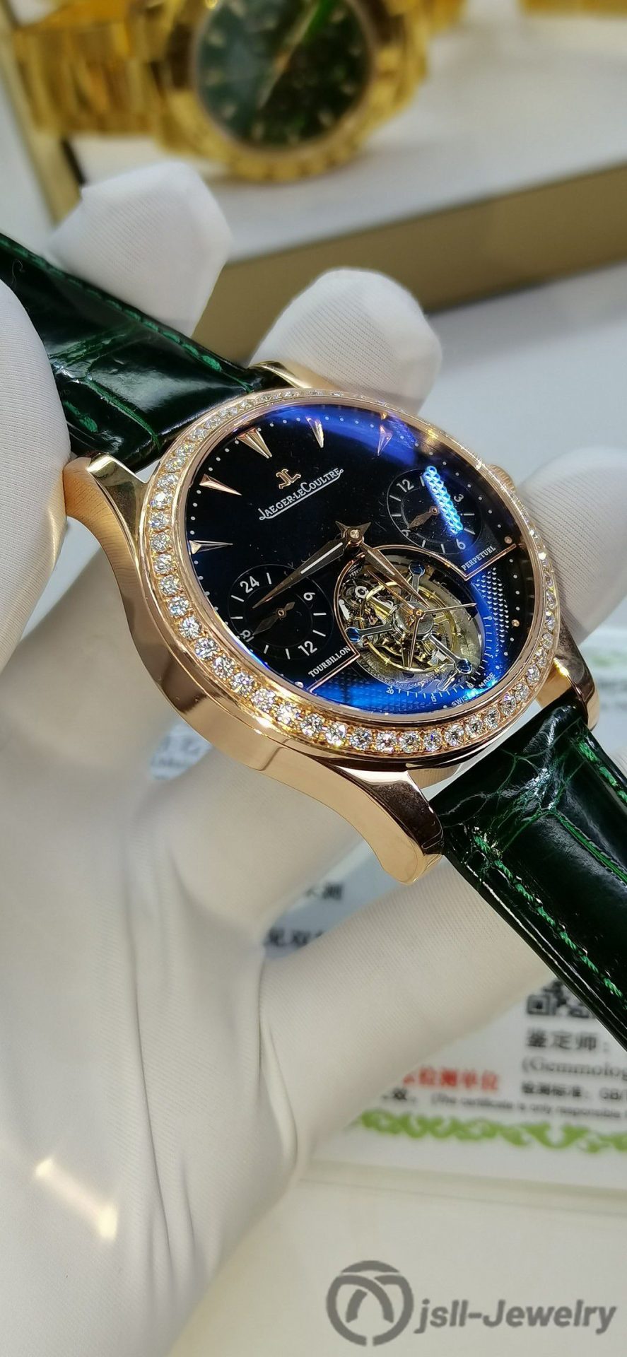 Jsll-Jewelry | Multi-function Tourbillon Watch (Gold plated)