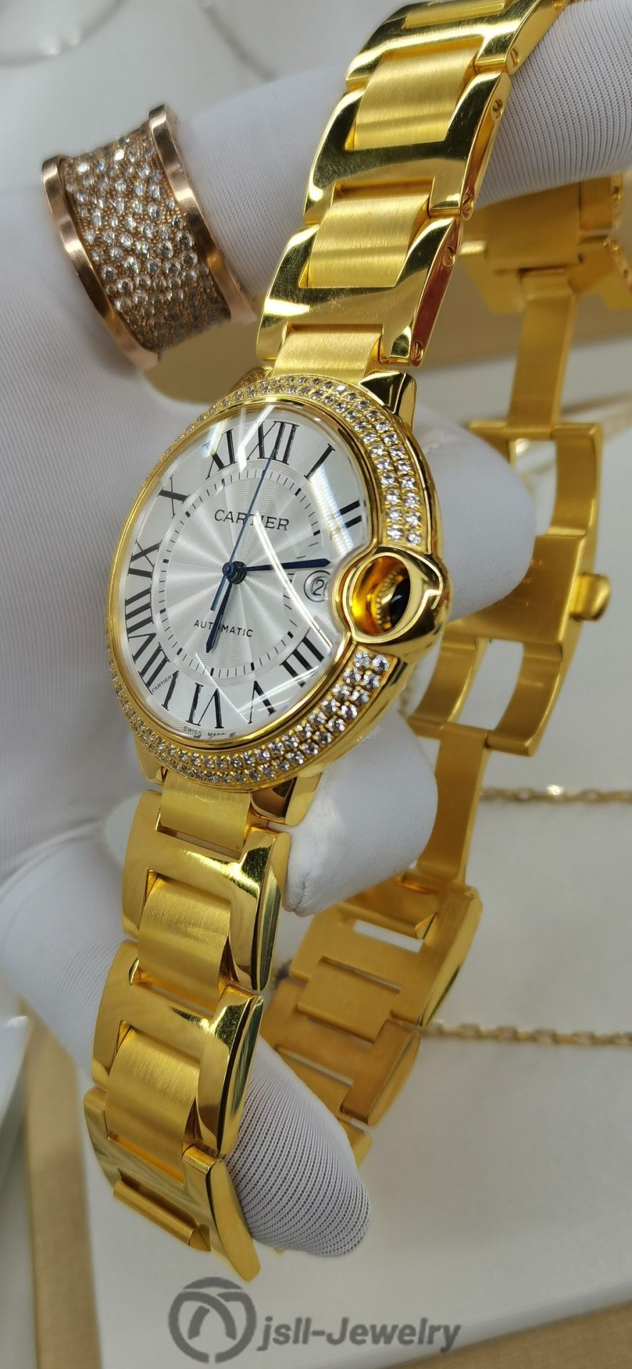 Jsll-Jewelry | Swiss New machine automatic mechanical watch (gold plated)