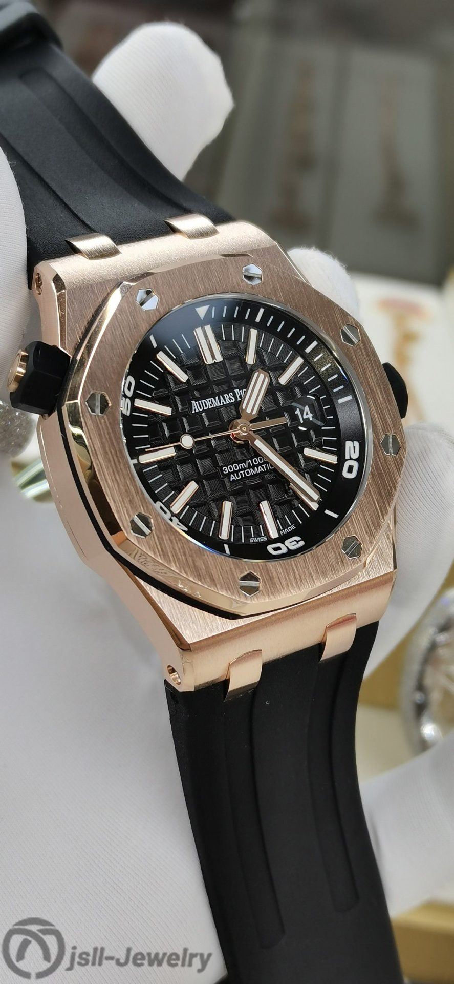 Jsll-Jewelry | Classic Rose Gold, Automatic Mechanical watch (Gold plated)