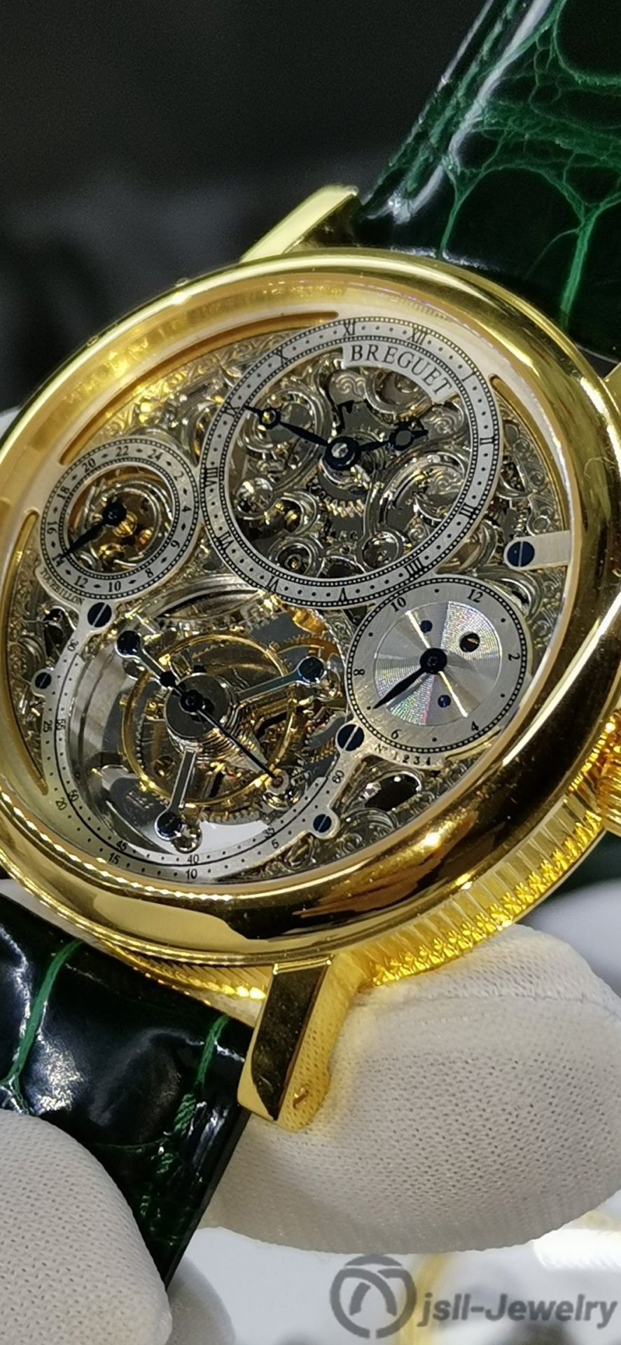 Jsll-Jewelry | Hollow tourbillon Watch (gold plated)