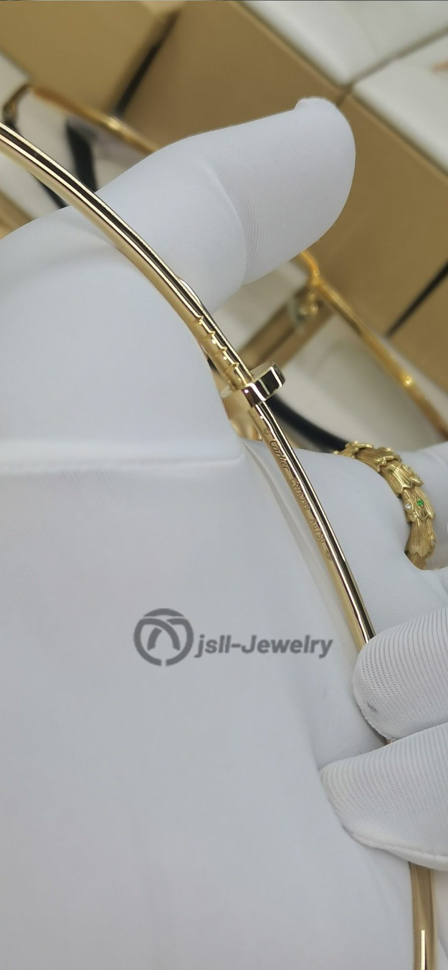 Jsll-Jewelry | 18K gold, iron collar