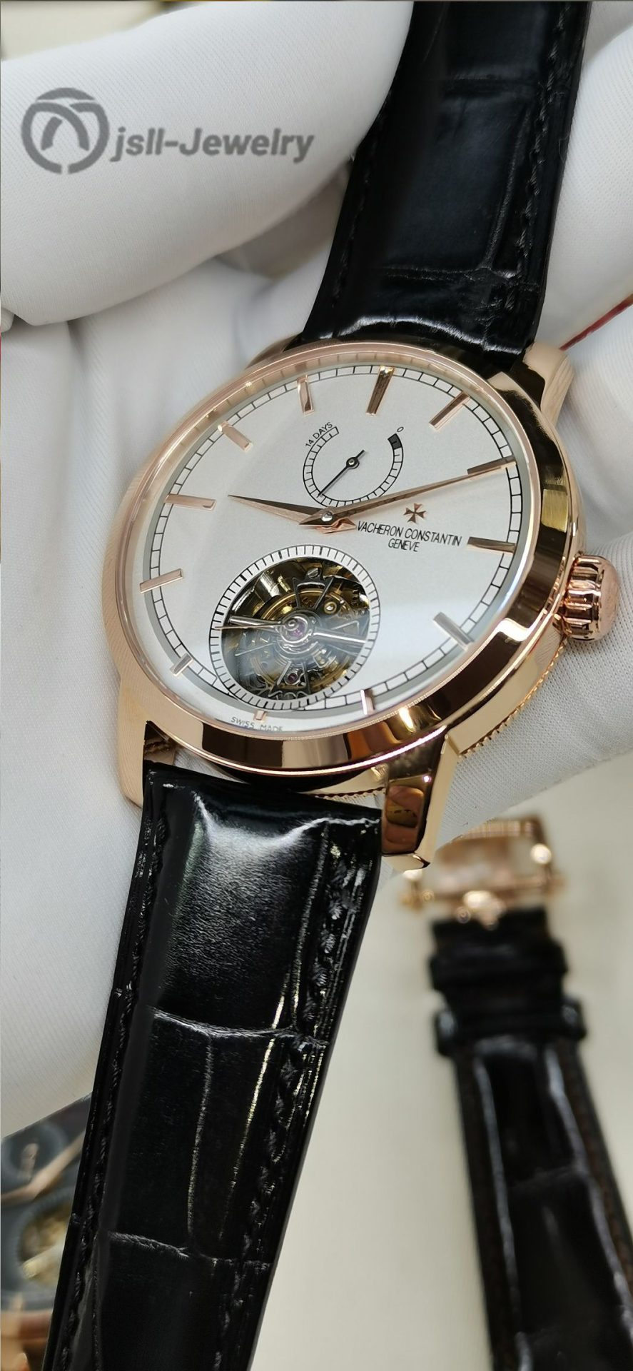 Jsll-Jewelry | Hand-made Tourbillon Watch (Gold plated)