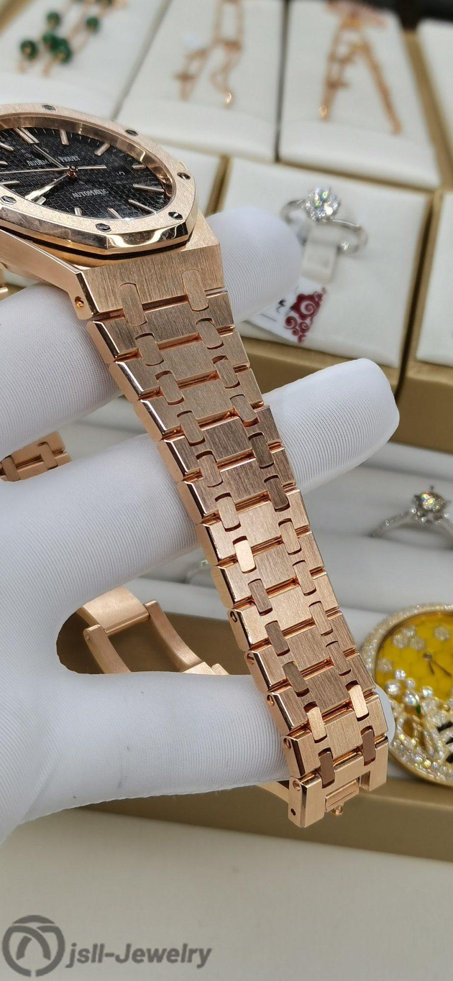 Jsll-Jewelry | 18K Rose Gold, Classic watch (Gold plated)