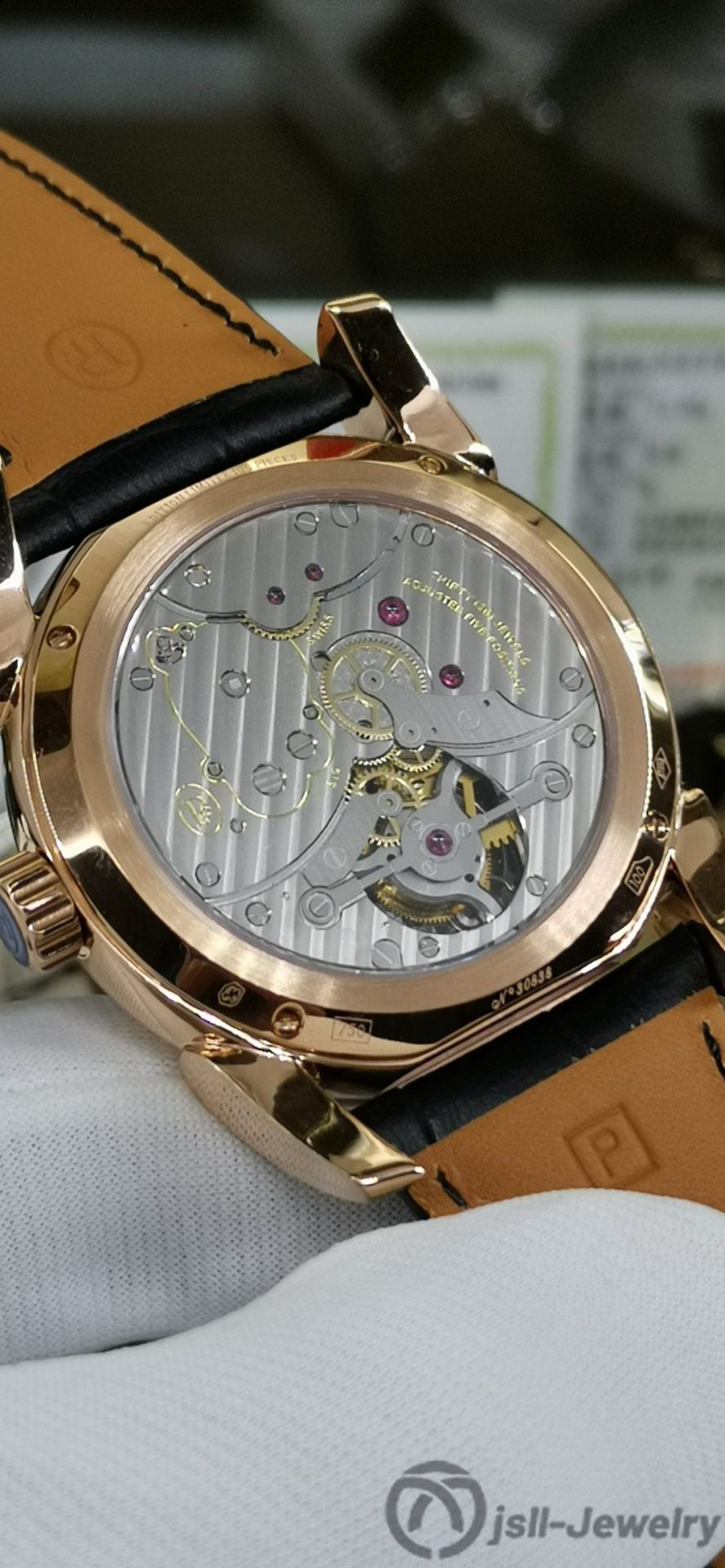 Jsll-Jewelry | Manual Tourbillon Watch (Gold plated)