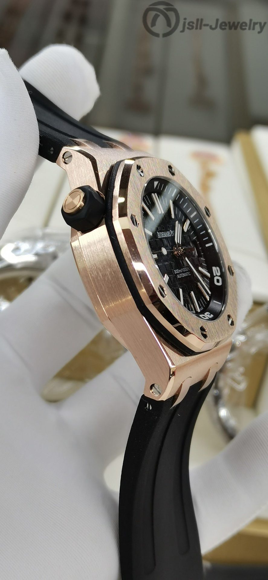 Jsll-Jewelry | Classic Rose Gold, Automatic Mechanical watch (Gold plated)