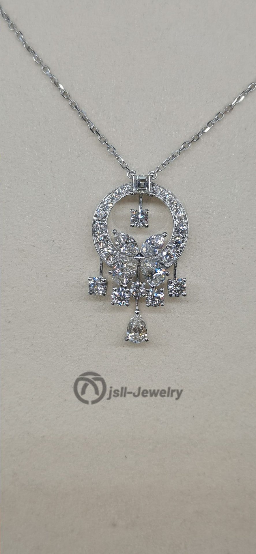 Jsll-Jewelry | 18K white gold with diamonds