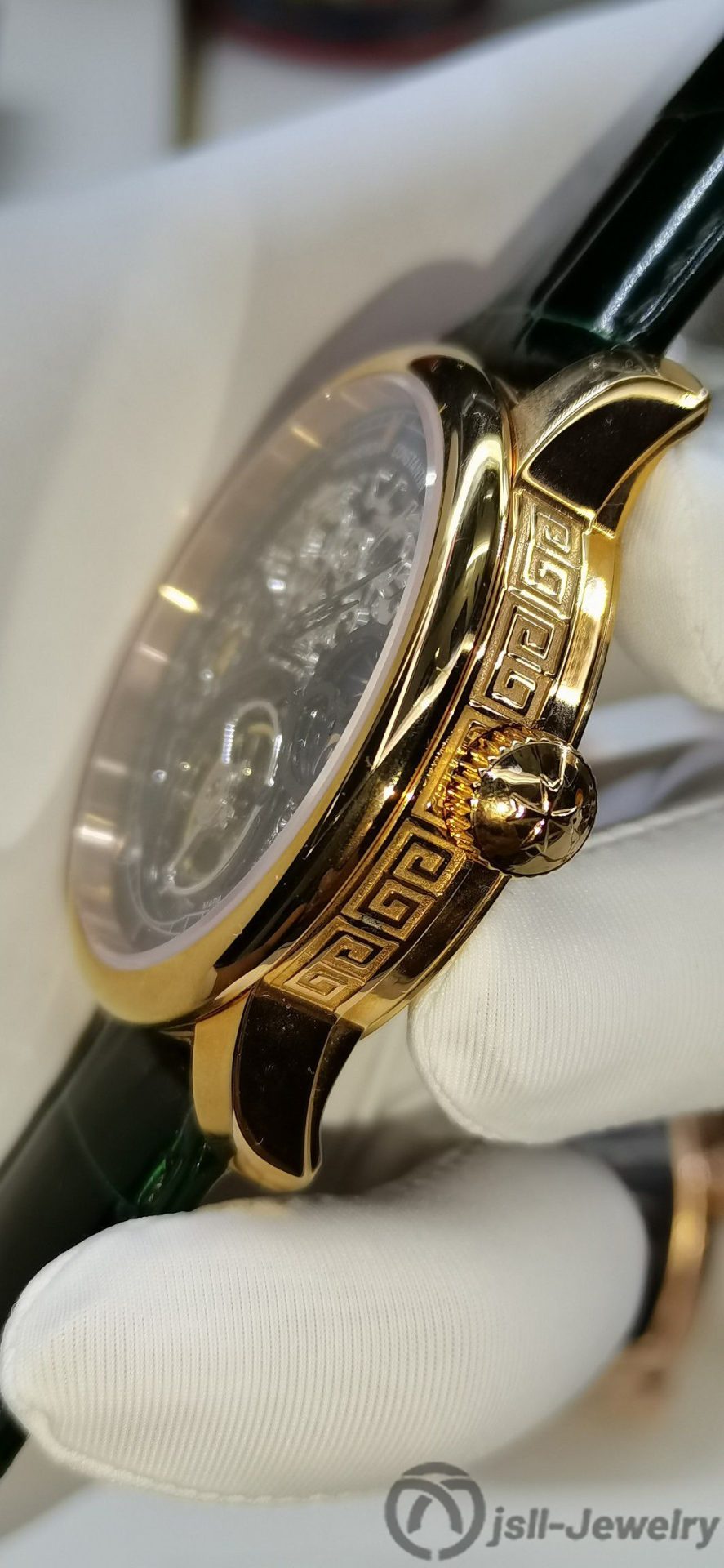 Jsll-Jewelry | Different time zone Tourbillon Watch (gold plated)