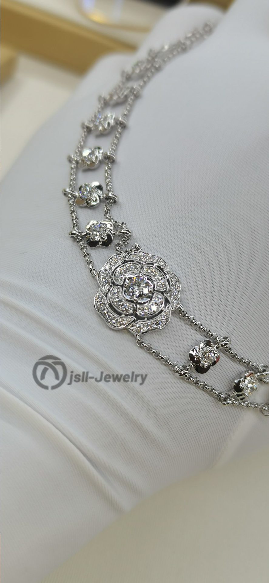 Jsll-Jewelry | 18K white gold with diamonds