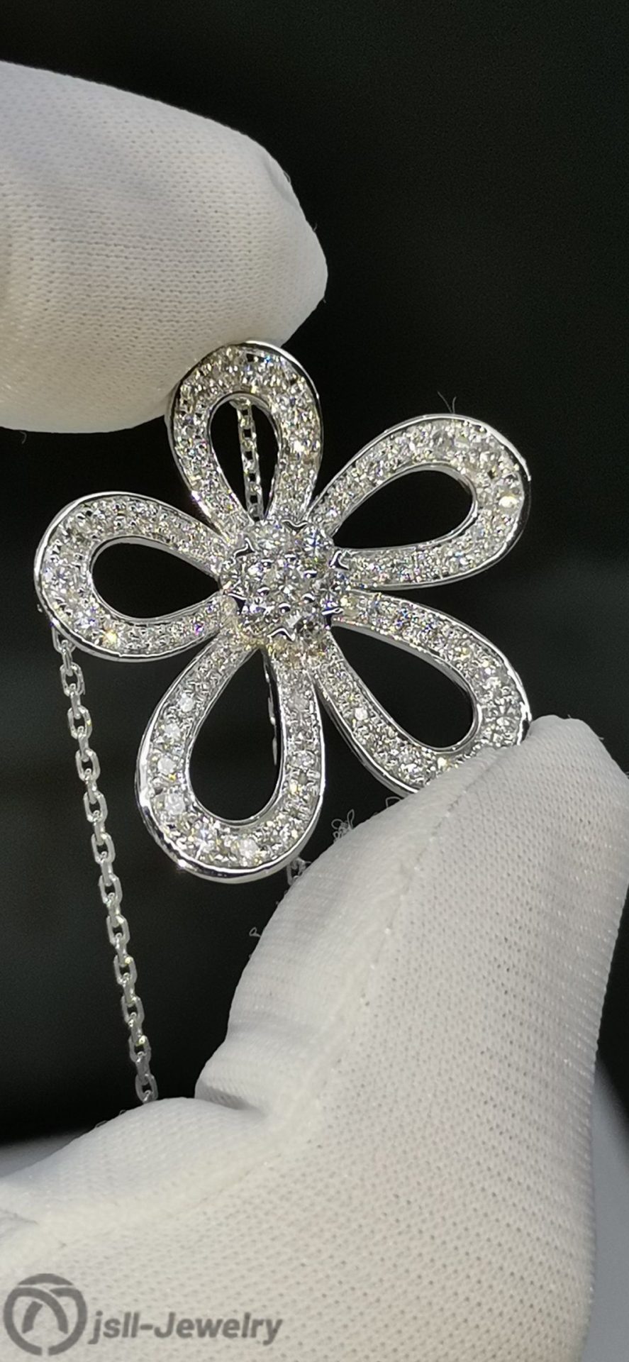 Jsll-Jewelry | 18K diamond pendant