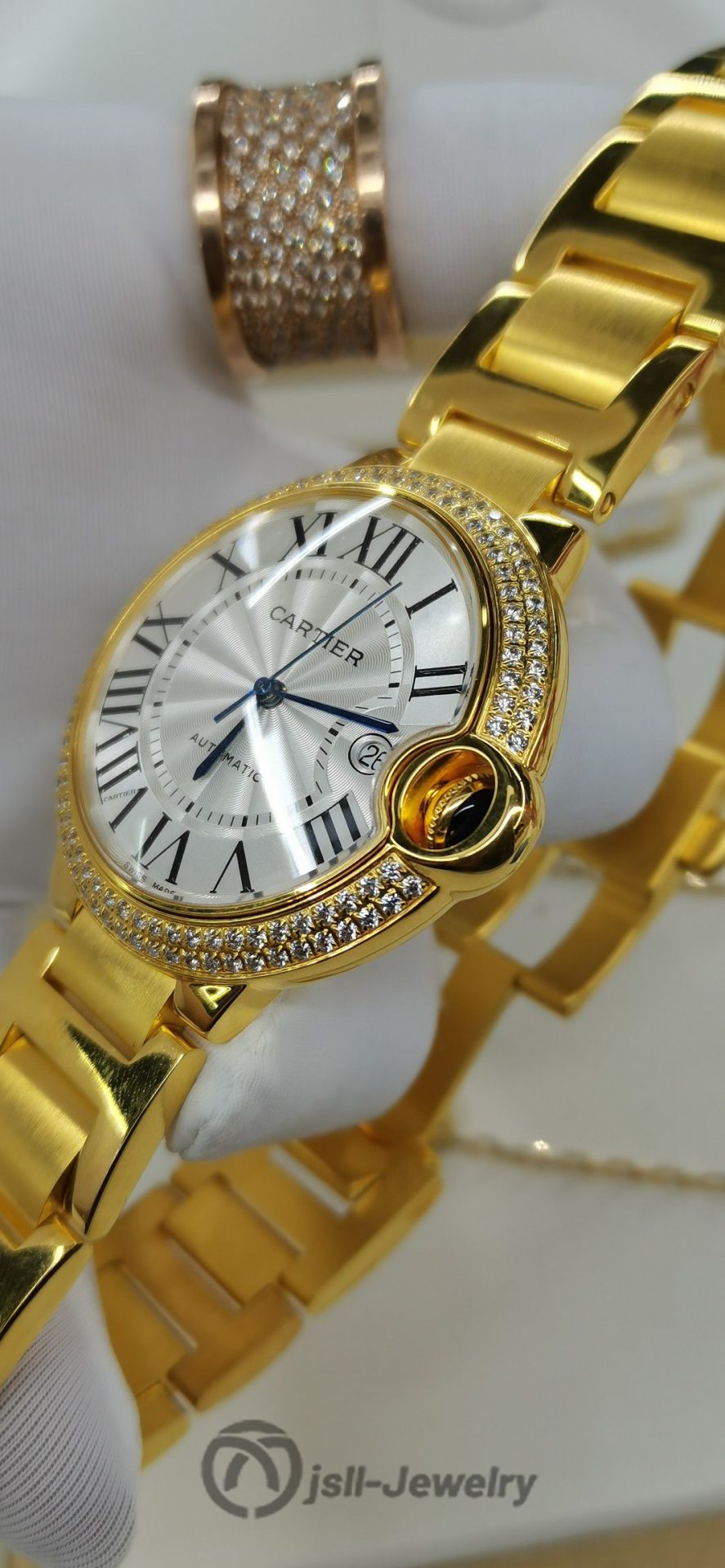 Jsll-Jewelry | Swiss New machine automatic mechanical watch (gold plated)