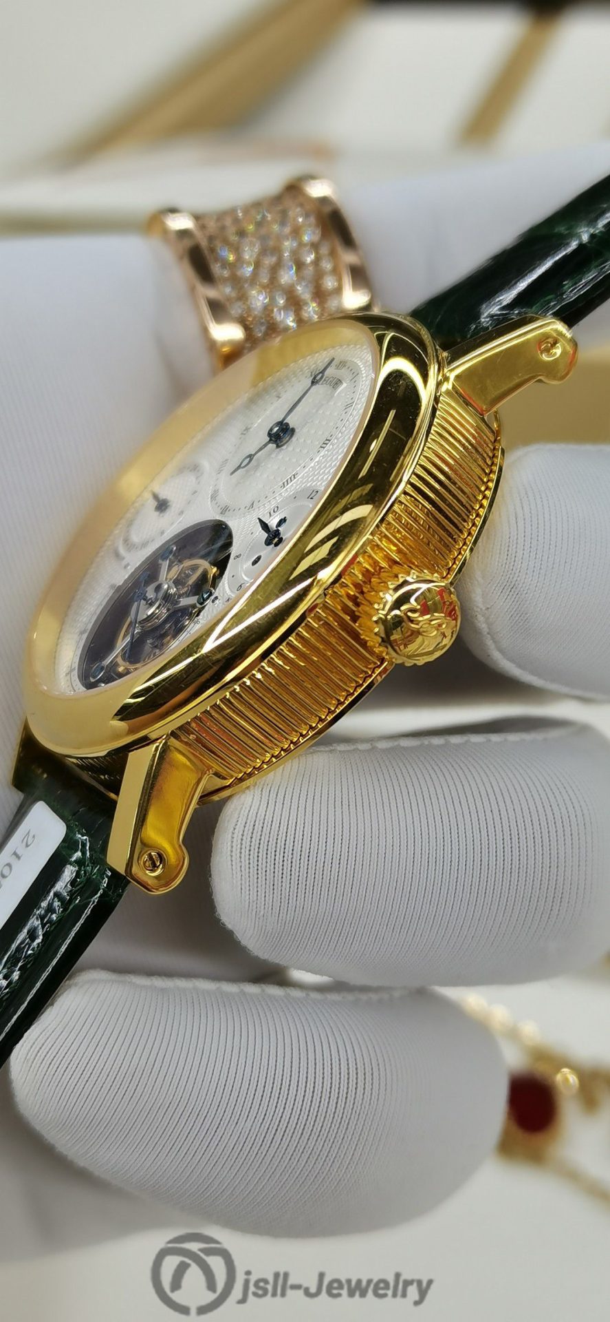 Jsll-Jewelry | Multi-function Manual Tourbillon Watch (Gold plated)