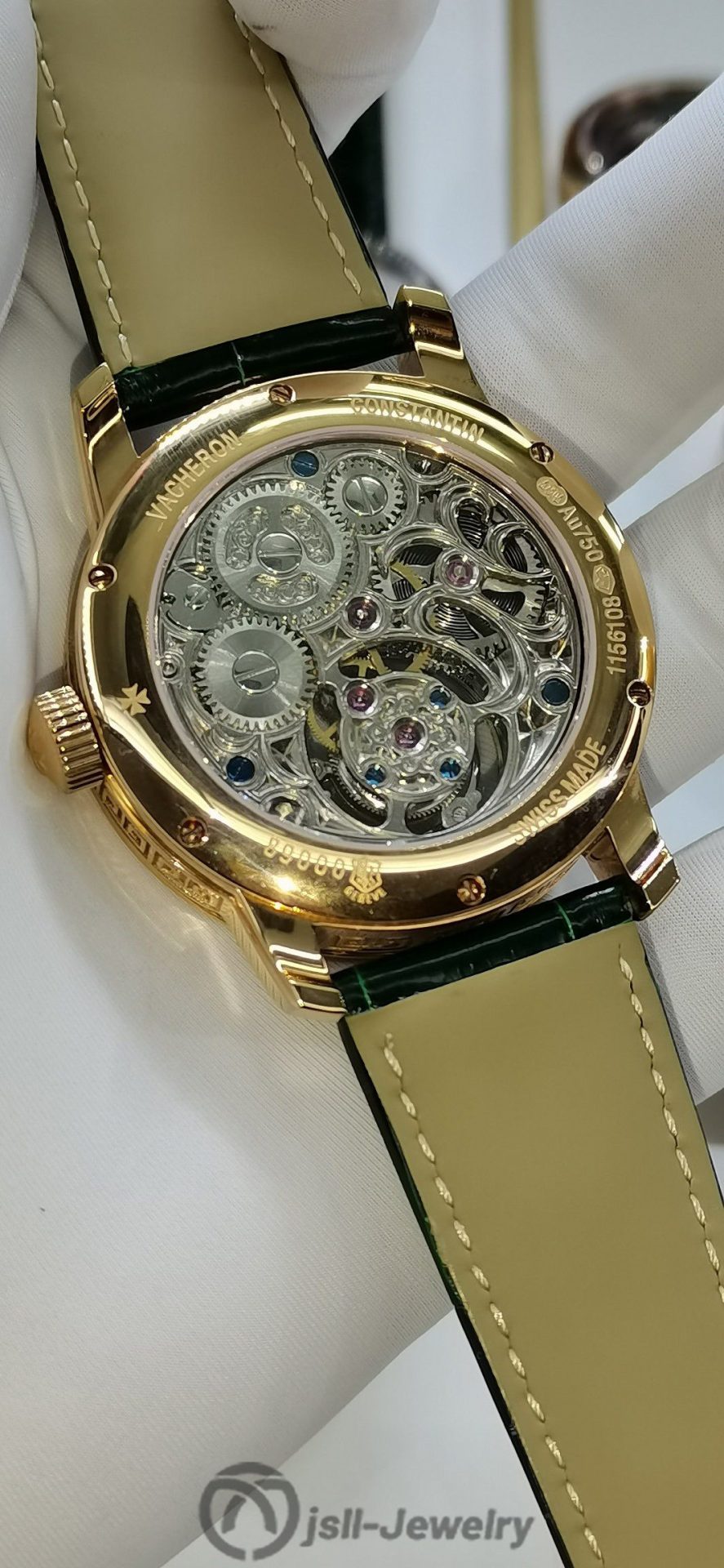 Jsll-Jewelry | Different time zone Tourbillon Watch (gold plated)