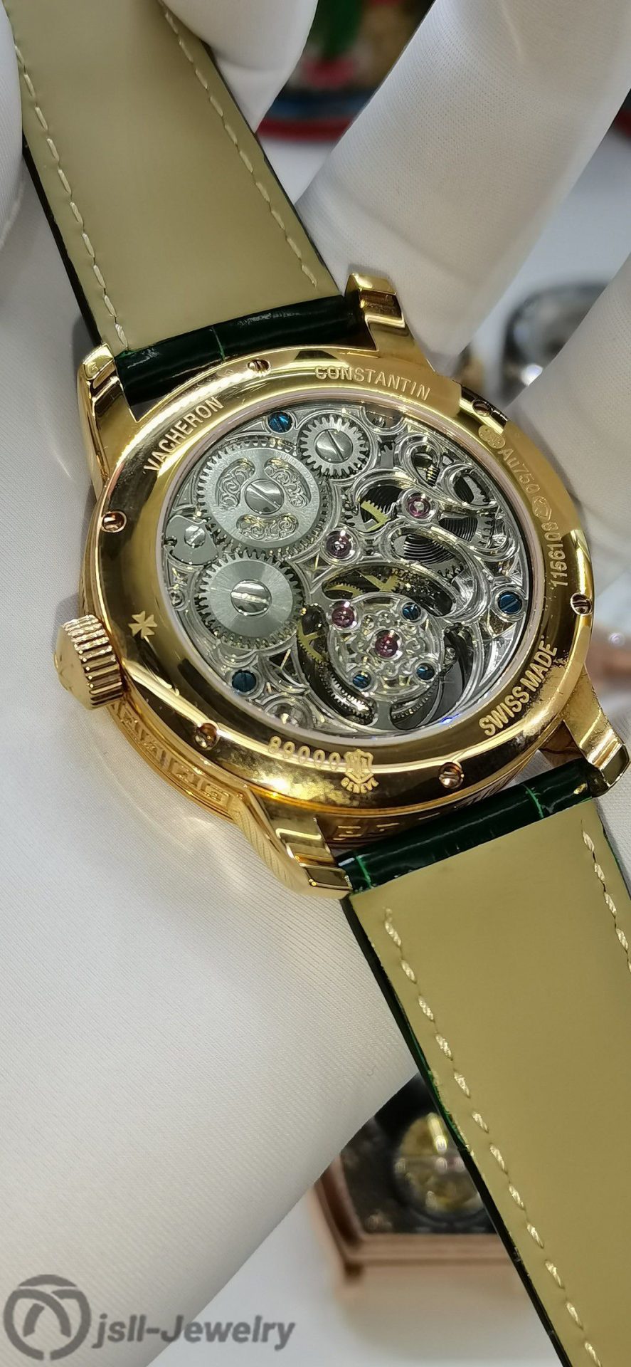 Jsll-Jewelry | Different time zone Tourbillon Watch (gold plated)