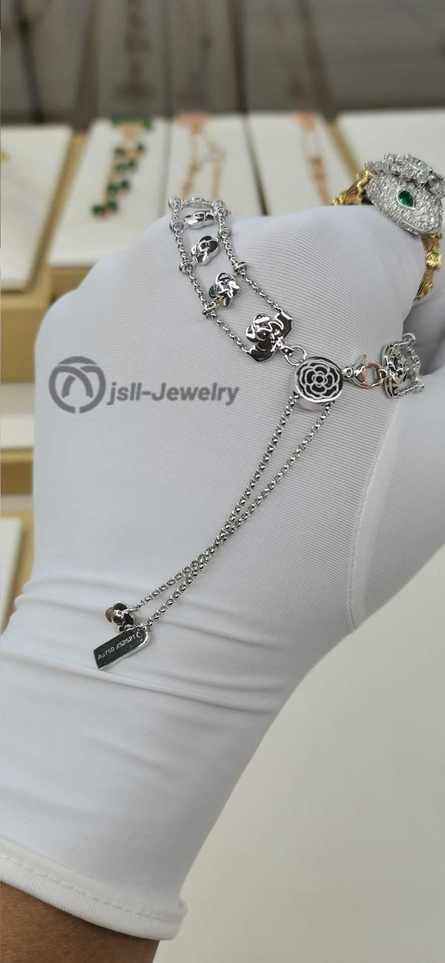 Jsll-Jewelry | 18K white gold with diamonds