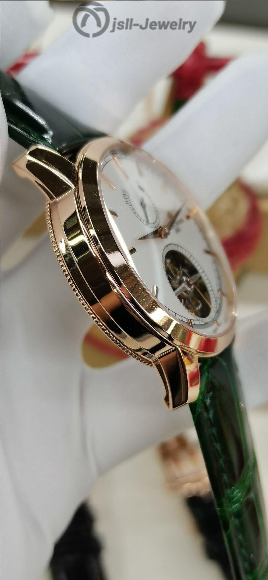 Jsll-Jewelry | Hand-made Tourbillon Watch (Gold plated)