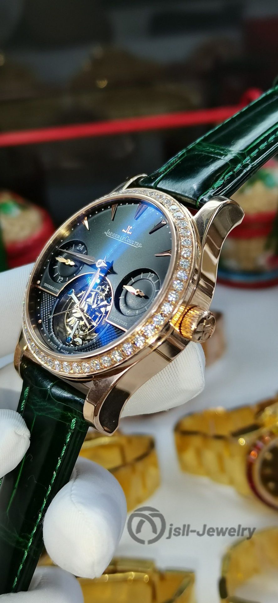 Jsll-Jewelry | Multi-function Tourbillon Watch (Gold plated)