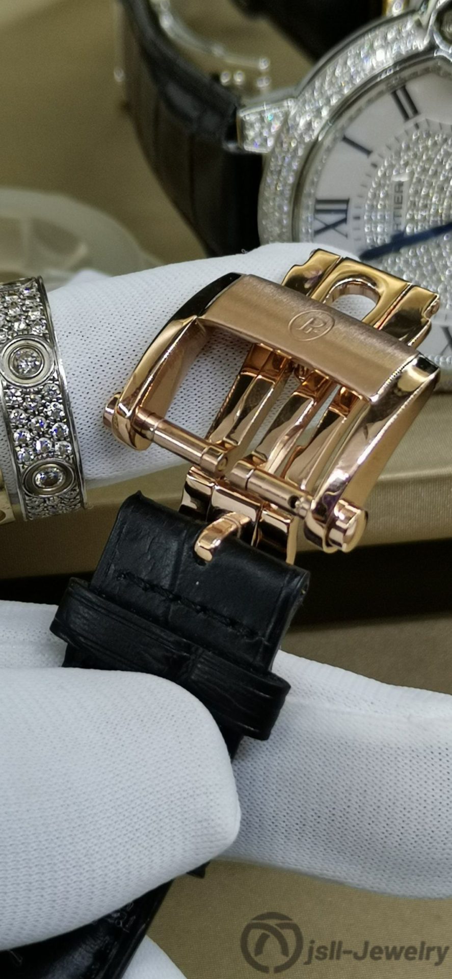 Jsll-Jewelry | Manual Tourbillon Watch (Gold plated)