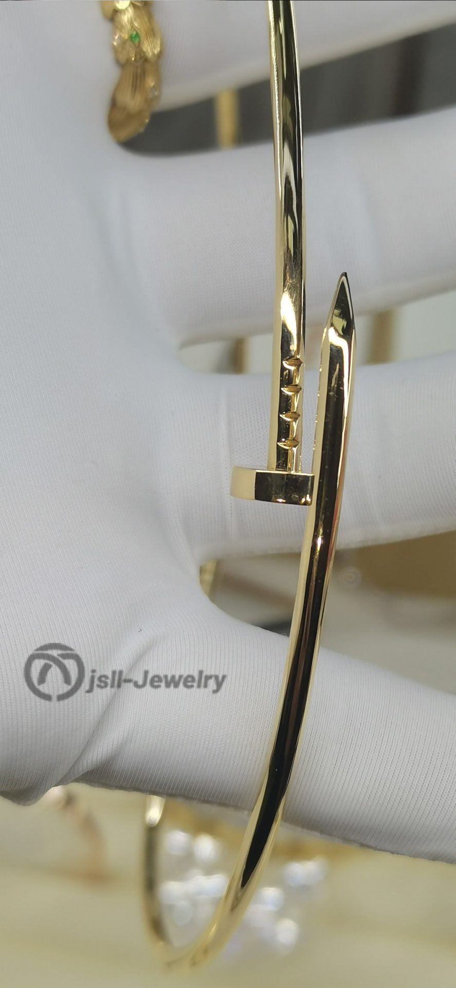 Jsll-Jewelry | 18K gold, iron collar