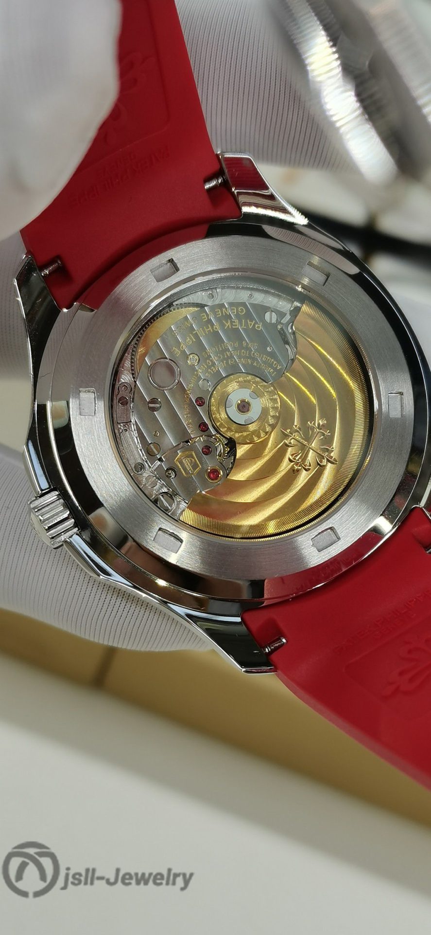 Jsll-Jewelry | Ferrari Red Storm Grenade Watch (gold plated)