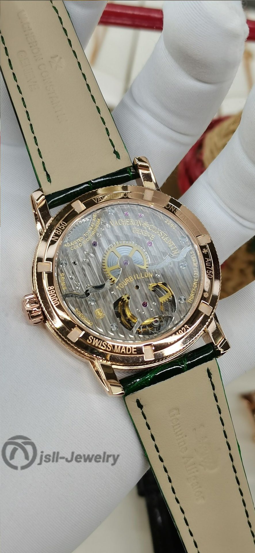 Jsll-Jewelry | Hand-made Tourbillon Watch (Gold plated)