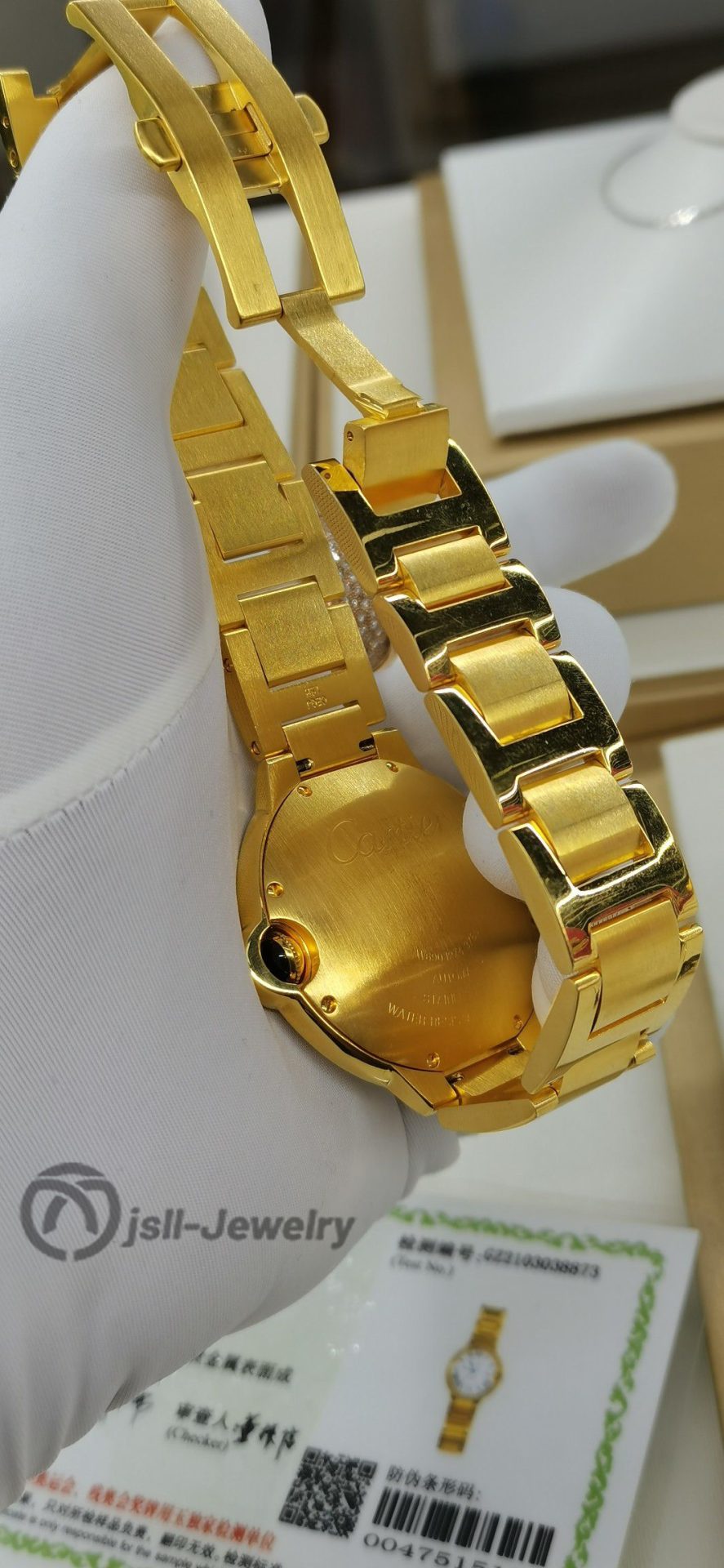 Jsll-Jewelry | Swiss New machine automatic mechanical watch (gold plated)