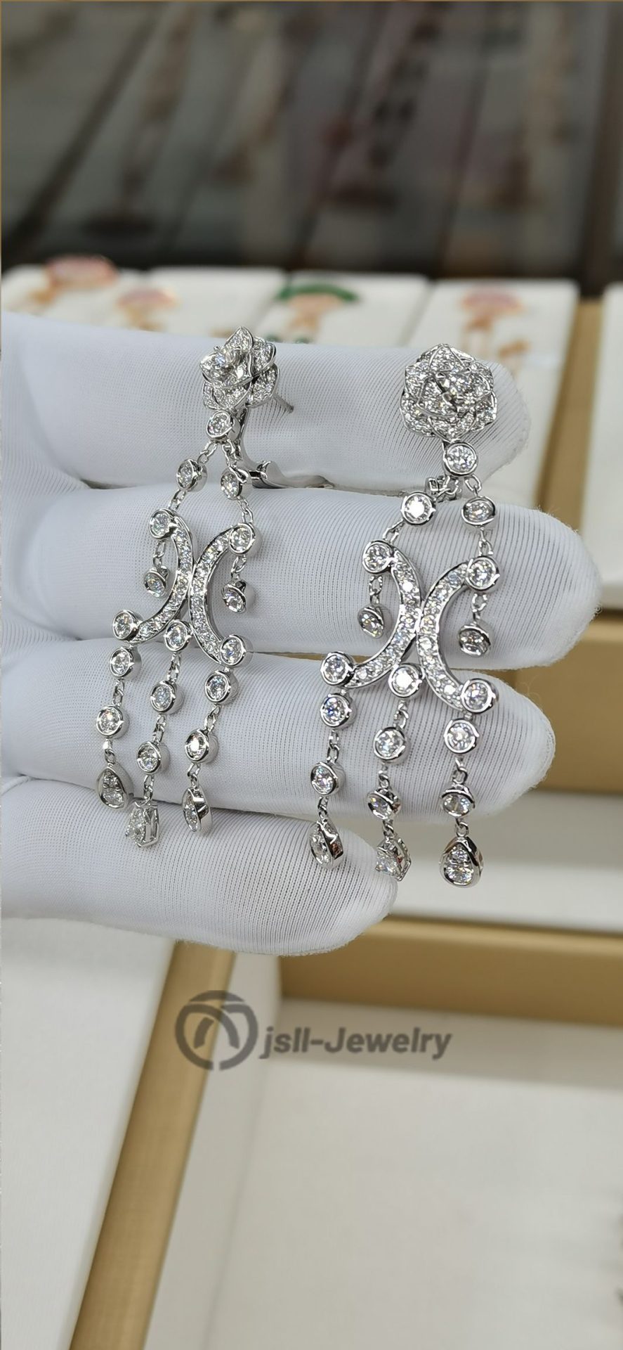 Jsll-Jewelry | 18K white gold with diamonds