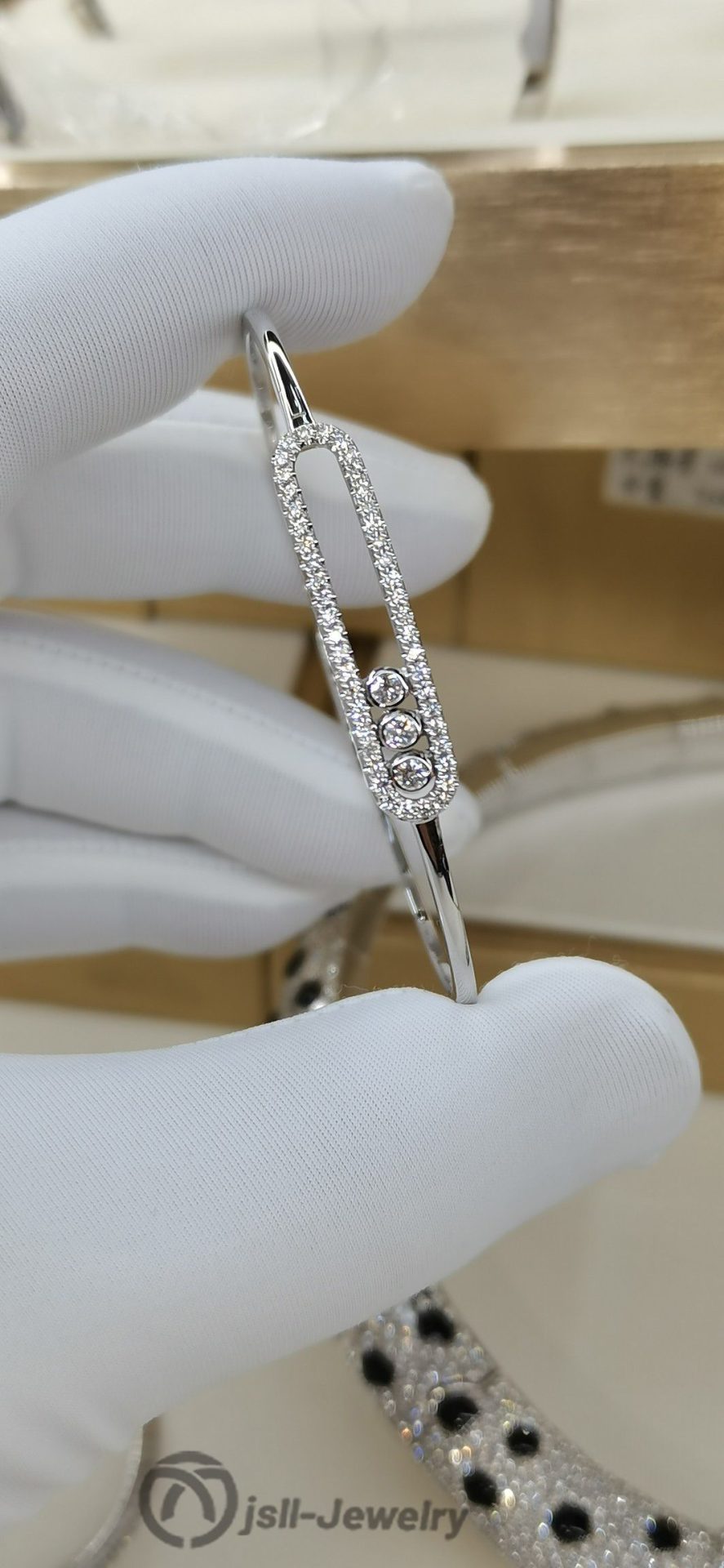 Jsll-Jewelry | 18K white gold with diamonds bracelet