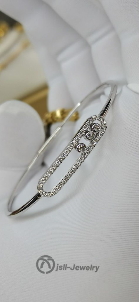 Jsll-Jewelry | 18K white gold with diamonds bracelet